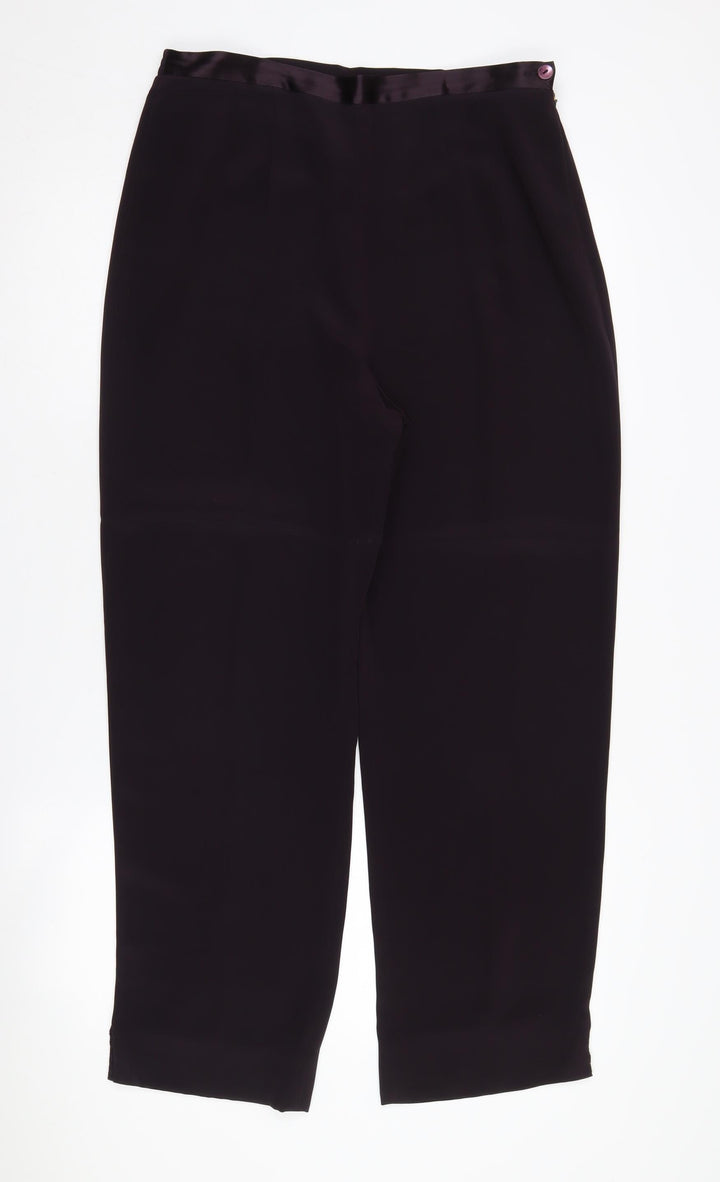 Windsmoor Women's Black Trousers Size 12 Business Casual