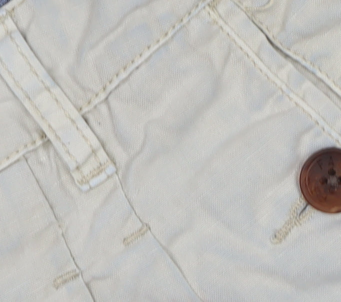 Fat Face Women's Beige Chino Shorts Size 12