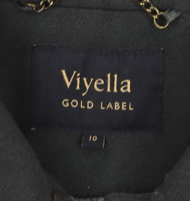 Viyella Women's Green Overcoat Size 10