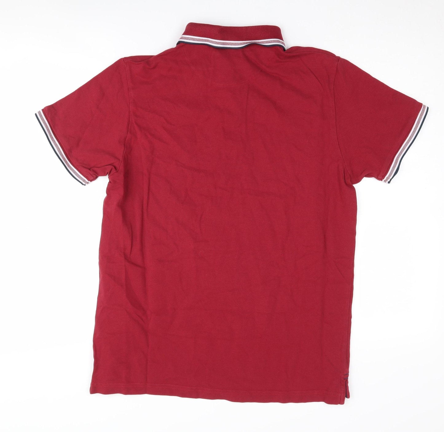 Pierre Cardin Men's Red Polo Shirt M Collared Casual