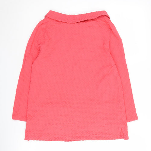Laura Ashley Women's Pink Tunic Jumper Size 8