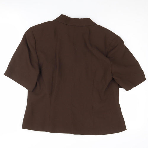Roman Originals Women's Brown Blazer Size 12