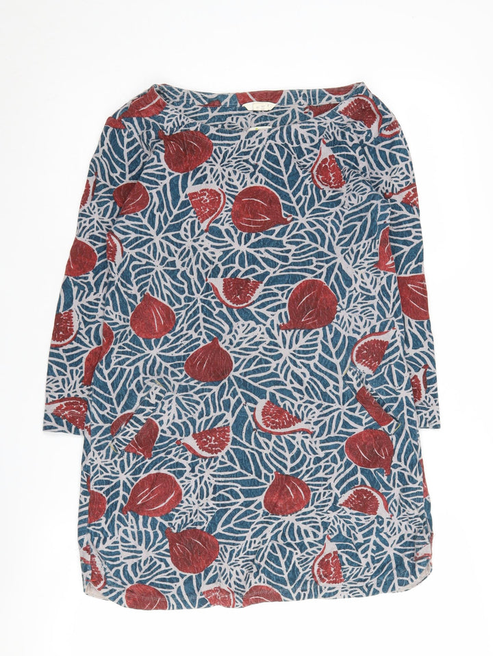 Whistles Women's Multicoloured Floral Dress Size 8