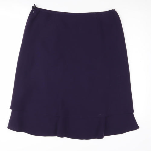 Jacques Vert Women's Purple Pencil Skirt, Size 18