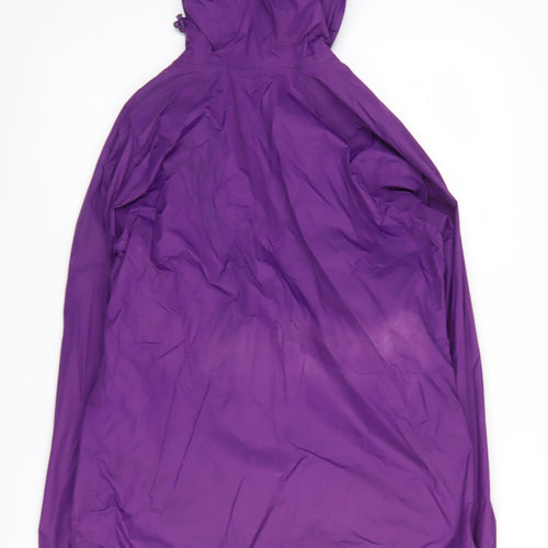 Mountain Warehouse Women's Purple Waterproof Rain Coat
