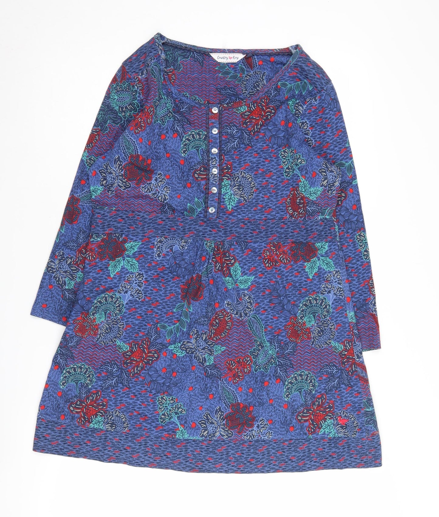 Country Rose Women’s Multicoloured Floral Tunic Top