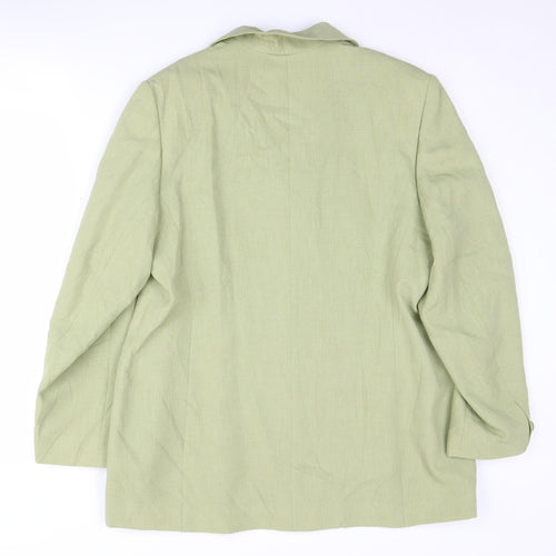 Eastex Women's Green Blazer, Size 14, Business Casual Style