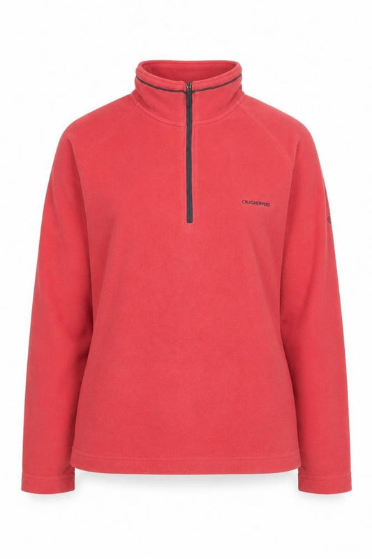 Front view of Craghoppers Women's Red Pullover Sweatshirt, size 10