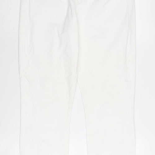 J.Crew Women’s White Skinny Jeans Size 31 High Rise