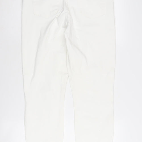 J.Crew Women’s White Skinny Jeans Size 31 High Rise