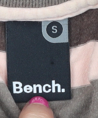 Bench Polo shirt Size S Brown Striped