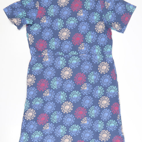 White Stuff Women's Multicoloured Paisley Shift Dress Size 12