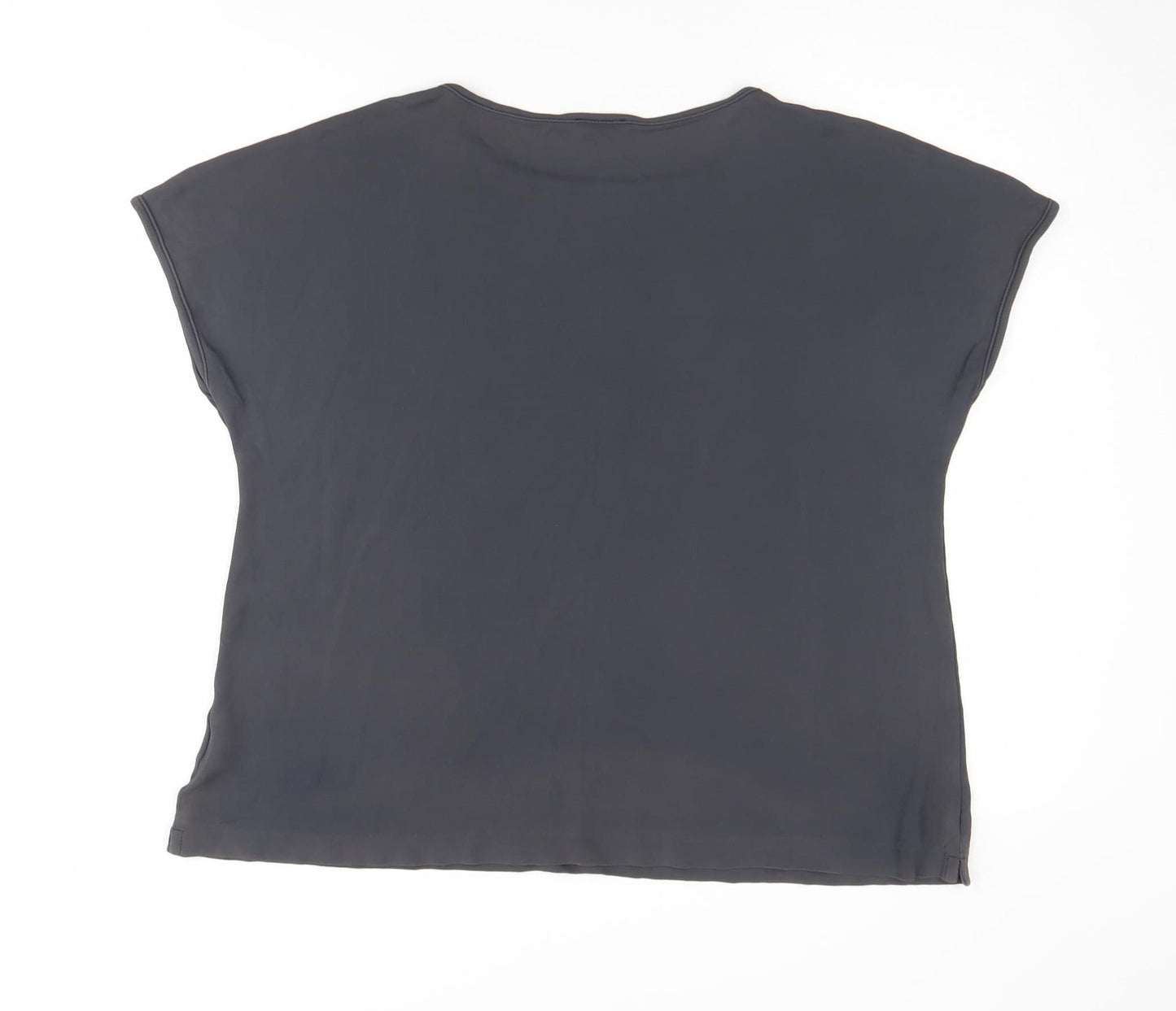 Viyella Women's Black Crew Neck T-Shirt M
