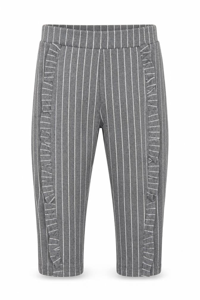 Firetrap Girls Grey Pinstripe Cropped Trousers 2-3 Years