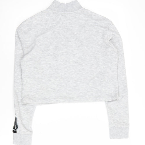 Puma Women's Grey Logo Sweatshirt XS