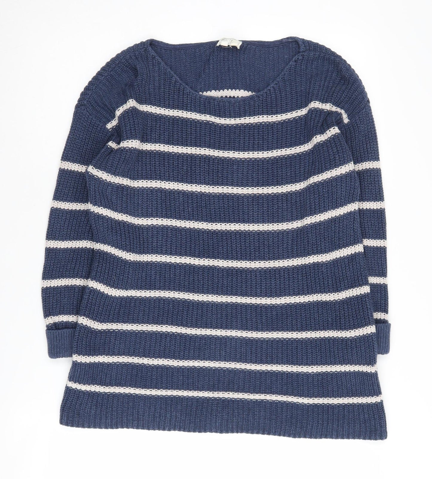 Fat Face Women's Blue Pullover Jumper Size 8