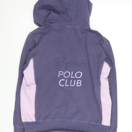 Rydale Girls Purple XS Hoodie with Logo and Pockets