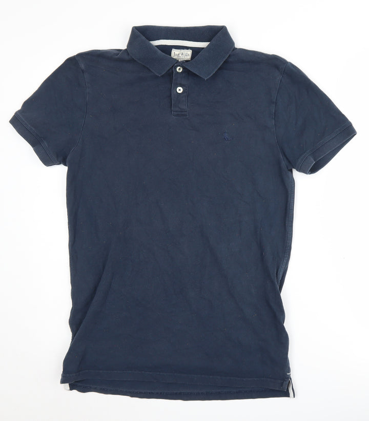 Jack Wills Men's Blue Classic Fit Polo Shirt - S
