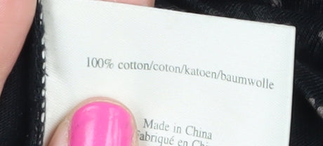 Laura Ashley Women Black Midi Pencil Skirt - M