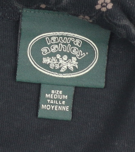 Laura Ashley Women Black Midi Pencil Skirt - M