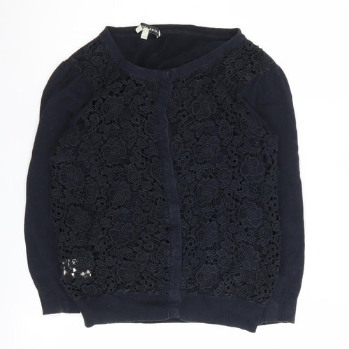 Laura Ashley Women's Black Cardigan Size 14