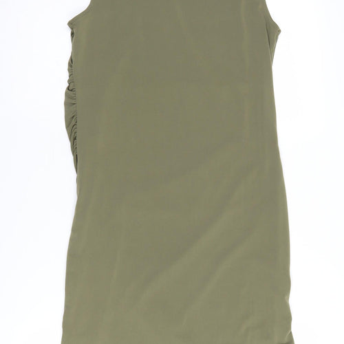 Nicole Miller New York Green Women's M Sleeveless Shift Dress