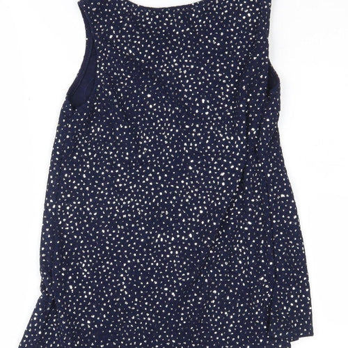 Quiz Women's Blue Tank Top Size 10 Sleeveless Casual