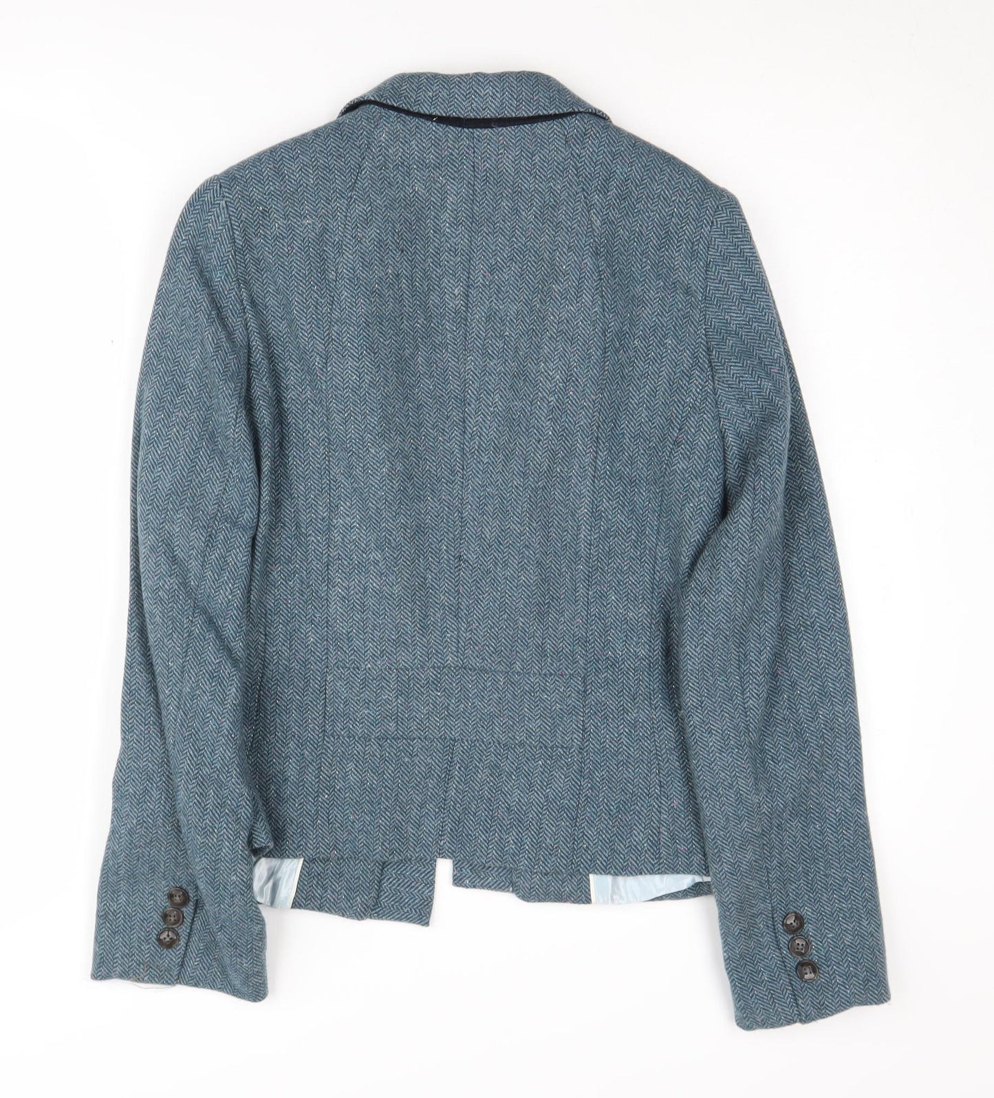 Long Tall Sally Women's Grey Wool Blazer Size 12