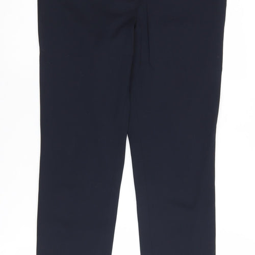 Tommy Hilfiger Women's Black Wool Trousers Size 2XS