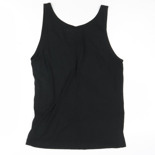 H&M Unisex Black Rolling Stones Tank Top Size 10