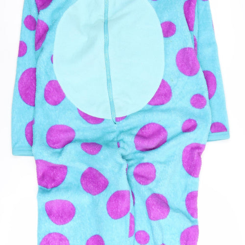 Disney Women's Blue Sully Fleece Onesie Size 10-12