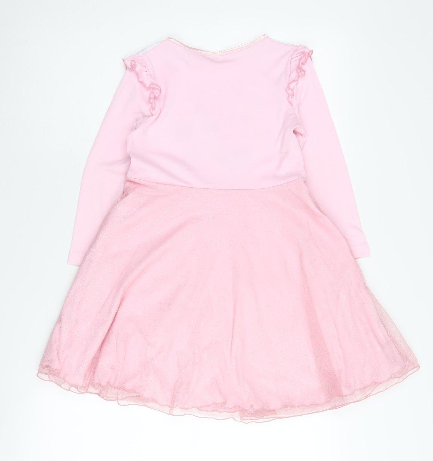 Peppa Pig Girls Pink Dress 5-6 Years, Long Sleeve Casual