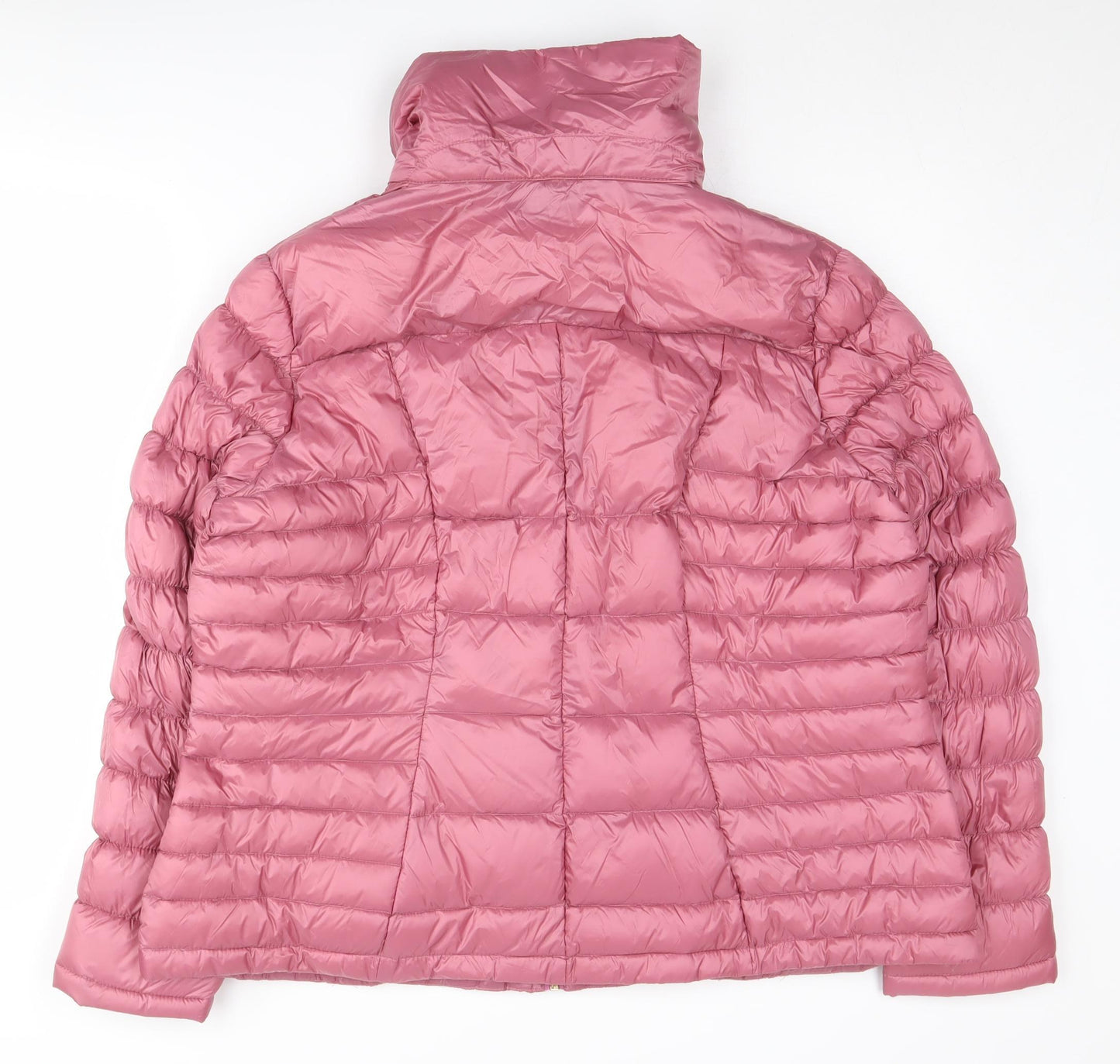 Harvey & Jones Women's Pink Puffer Jacket, Size 20