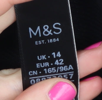 Marks and Spencer Women's Black Cardigan Size 14