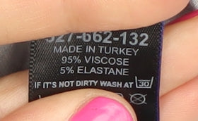 Next Women's Blue Floral Jogger Size 8 Petite