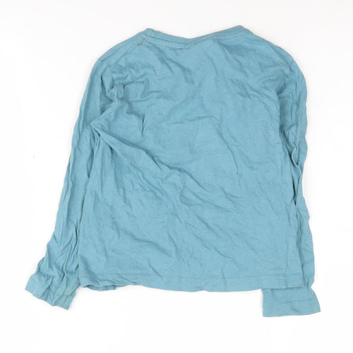 Pokemon Boys Blue Graphic Long Sleeve T-Shirt, 4-5 Years