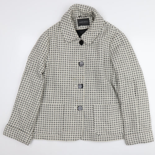 Alex & Co. Women's Black Check Jacket Size 16