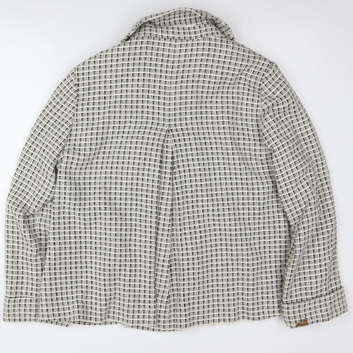 Alex & Co. Women's Black Check Jacket Size 16