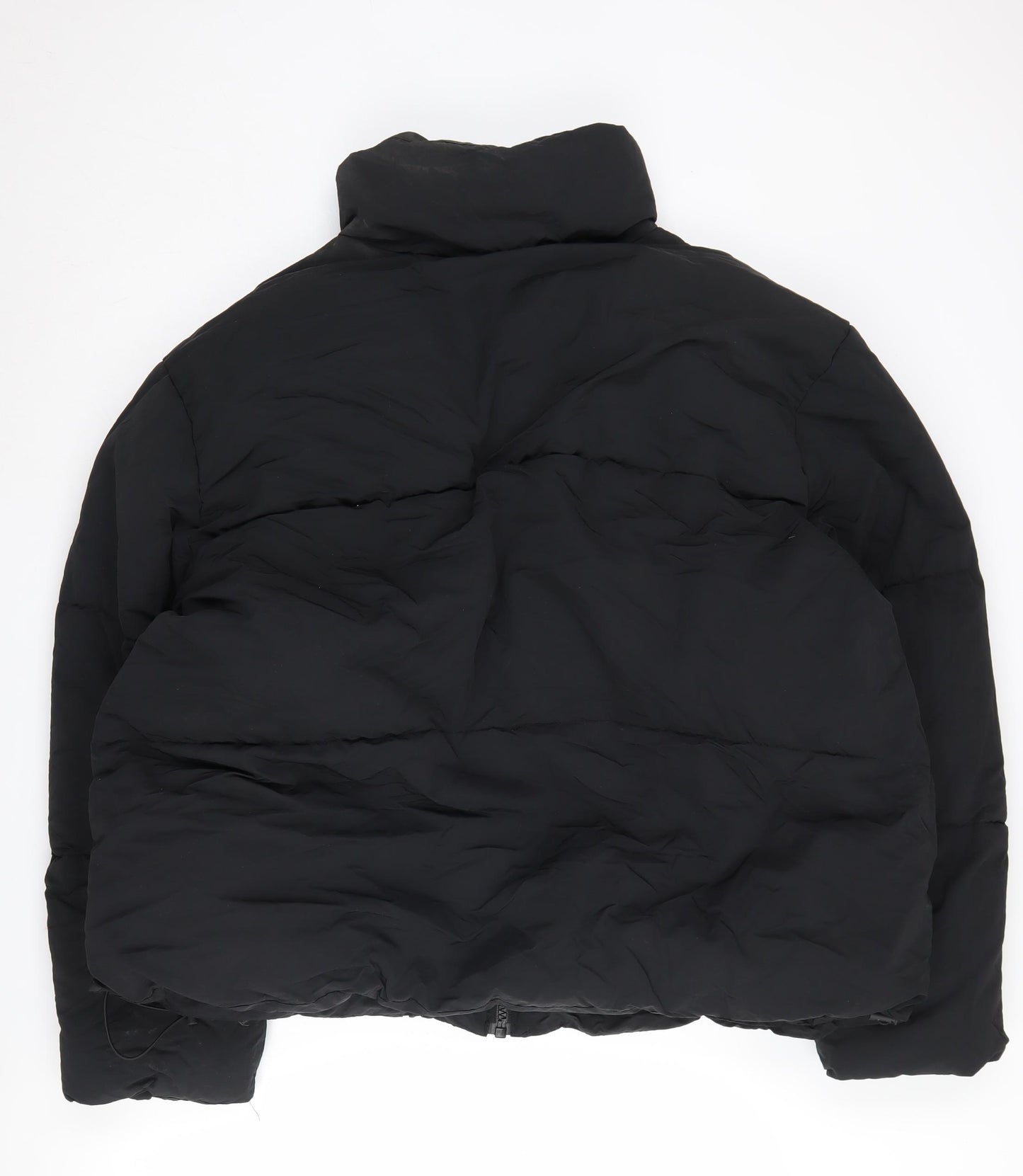 Zara Women's Black XL Puffer Jacket - Winter Casual