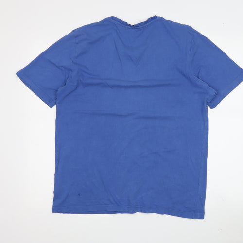 Ted Baker Men's Blue Graphic Print T-Shirt, Size M