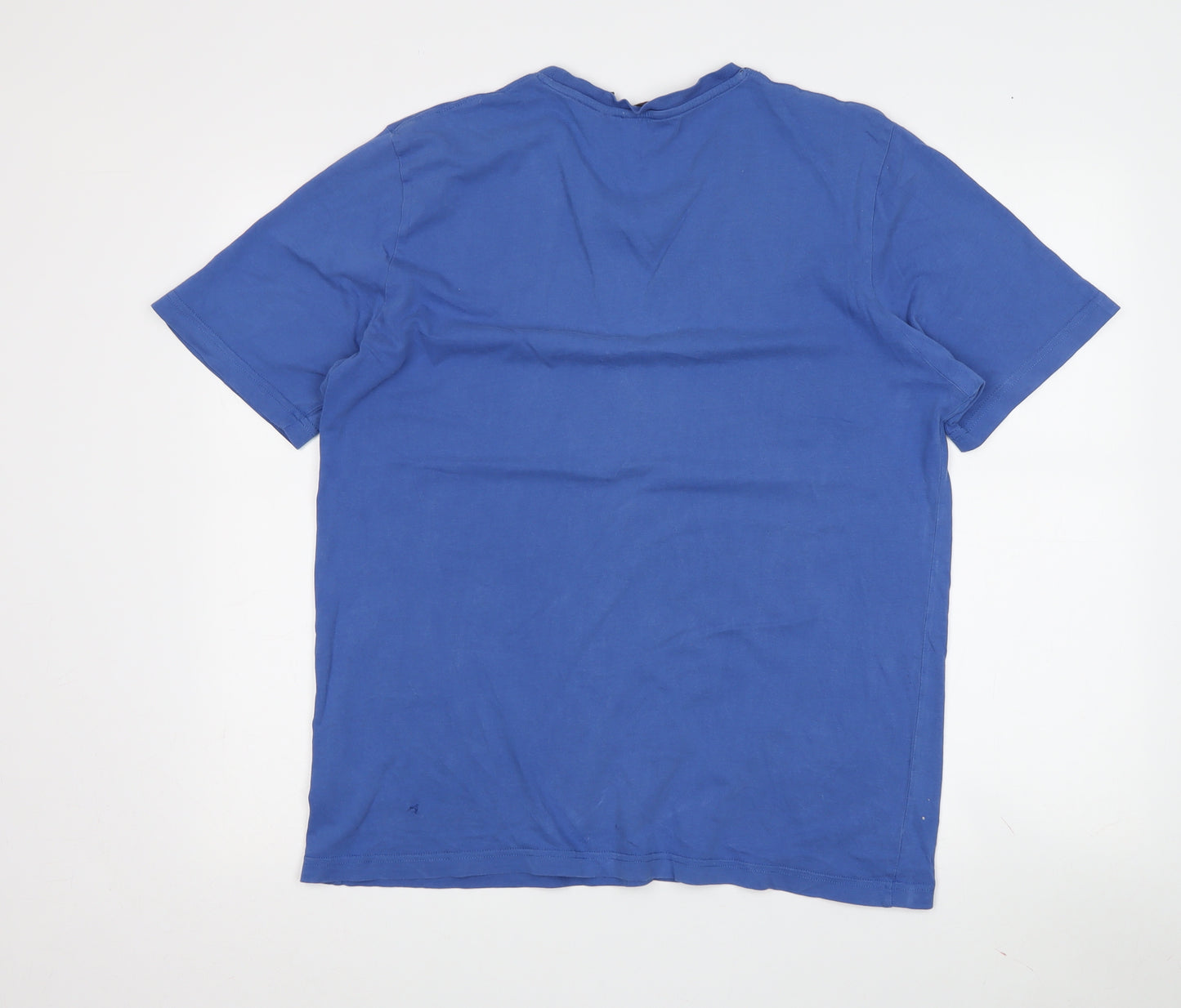 Ted Baker Men's Blue Graphic Print T-Shirt, Size M