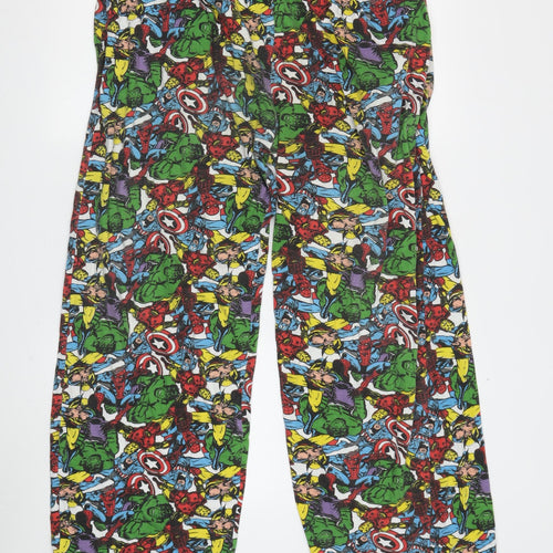 Marvel Comics Superhero Men's Multicoloured Pyjama Pants L