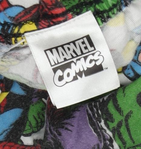 Marvel Comics Superhero Men's Multicoloured Pyjama Pants L