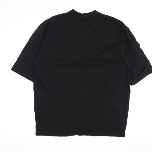 ASOS DESIGN Men's Black City Graphic T-Shirt Medium