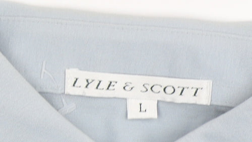 Lyle & Scott Blue Men's Polo Shirt - Size L