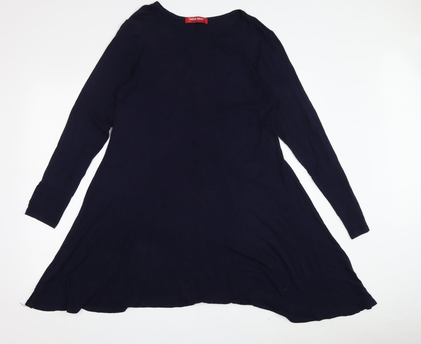 Miss Sexy Women's Blue Long Sleeve Top M/L