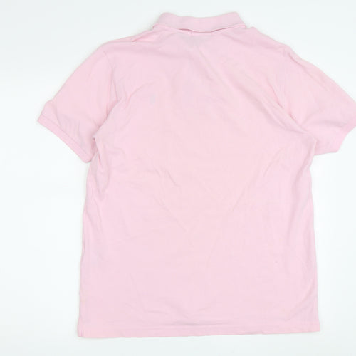 Polo Ralph Lauren Men's Pink Medium Polo Shirt