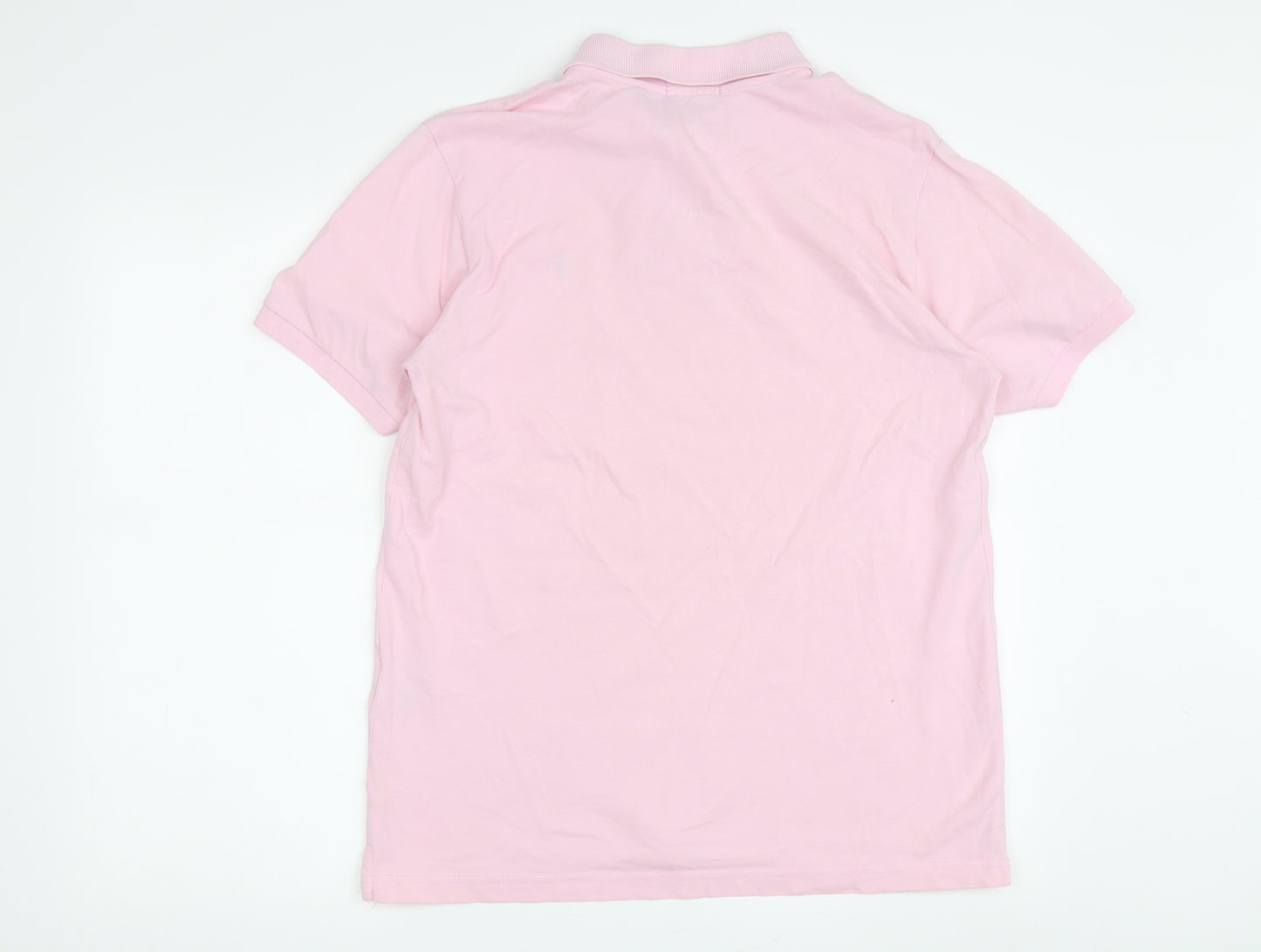 Polo Ralph Lauren Men's Pink Medium Polo Shirt
