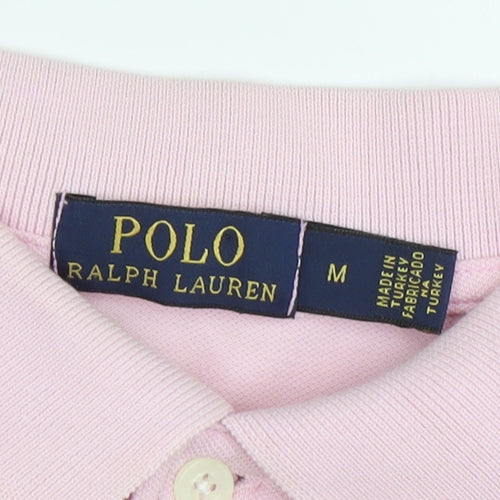 Polo Ralph Lauren Men's Pink Medium Polo Shirt