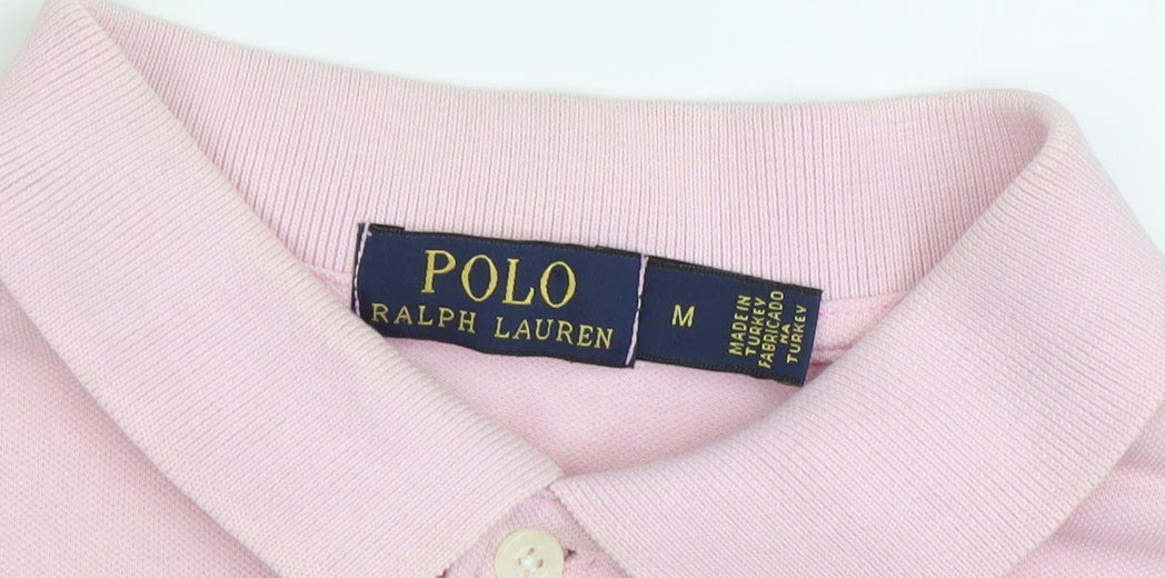 Polo Ralph Lauren Men's Pink Medium Polo Shirt